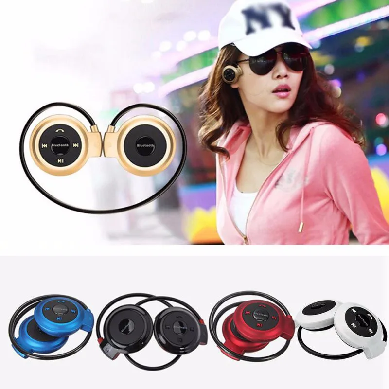 

Avanshare Wireless Headphones Bluetooth Mini 503 Sport Music Stereo Earphones+Micro SD Card Slot+FM Radio Mini503 free shipping