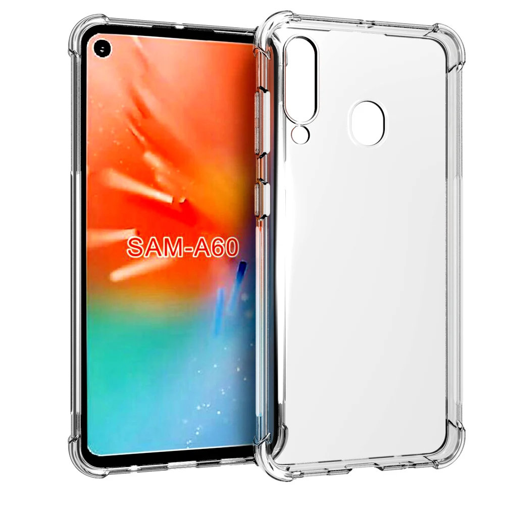 Crystal Clear Anti-slip Anti-Scratch Shockproof Durable Flexible TPU soft Case for Samsung Galaxy A60 Crystal Clear Anti-slip Anti-Scratch Shockproof Durable Flexible TPU soft Case for Samsung Galaxy A60