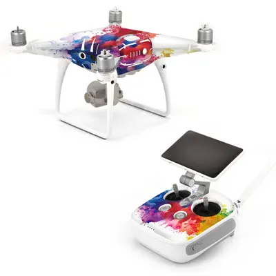 D5 PGYTECH Cool Drone Body стикер удаленные наклейки на регулятор наклейки для DJI Phantom 4 Pro украшения - Цвет: D5