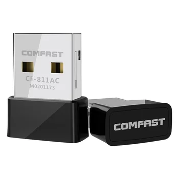 

5G 650Mbps Mini USB Wireless wifi Adapter PC Laptop wifi Dongle 802.11ac usb ethernet adapter for Windows XP/Vista/7/8/10 Mac OS