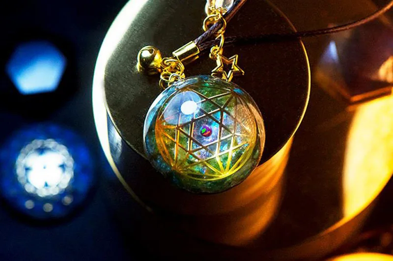 Orgonite Life Source подвеска с энергетическим кристаллом подвеска Рэйки ожерелье улучшение Фортуны Подвески Подвеска для женщин C0112