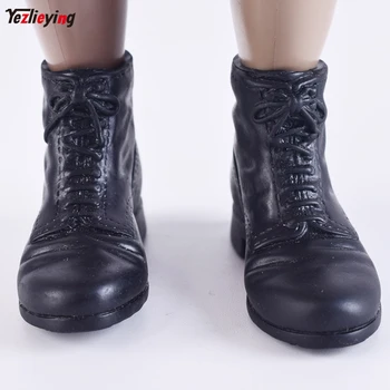 

1/6 Scale Male Tactical Leather German Shoes Boots Spot Toys No Feet Model F 12 Inch Soldier Action Figure Military Accessories