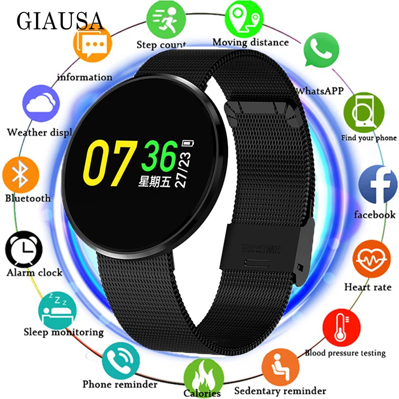

Hot Selling CF006H Bluetooth Sport Smart Bracelet IP67 Waterproof Supports Multi-language Message Reminder Monitor SmartWatch