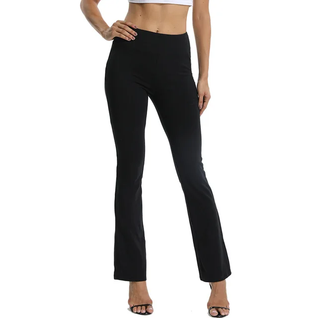 Spandex Bootcut Yoga Pants