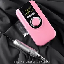 Электрическая пилка для полирования ногтей Искусство сверлильный станок пилка портативный Перезаряжаемый Маникюр OA66