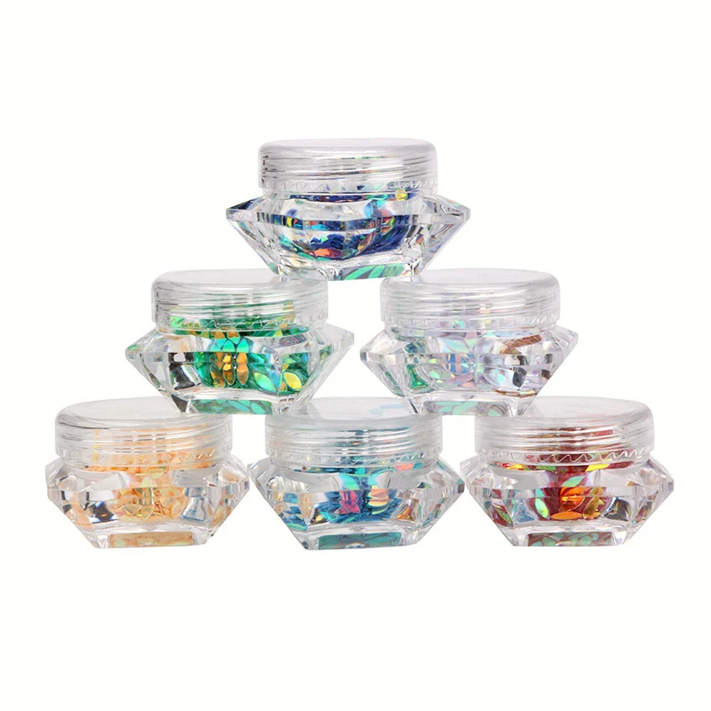 

Sliders for nails Colorful Nail Art Rhinestone Crystal Nail Glitter Manicure Decoration square rhinestones for nails art X 0425