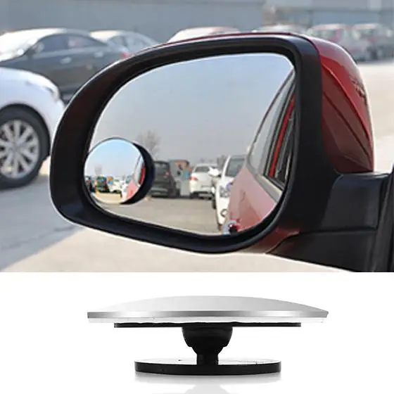 

1pcs 360 Degree Wide Angle Round Convex Car Vehicle Mirror Blind Spot Auto Rear View Parking Mirror For All Car