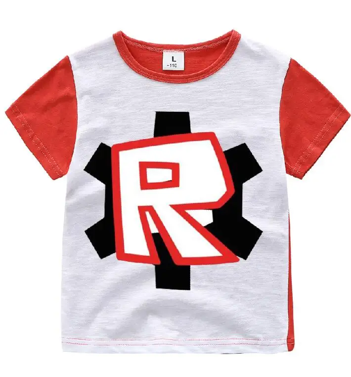2 12years Summer T Shirt 2017 Roblox Tshirt Short Sleeve Casual - 2 12years summer t shirt 2017 roblox tshirt short sleeve casual shirt boys clothing red nose day running t shirt feminina wjx06 in t shirts from mother