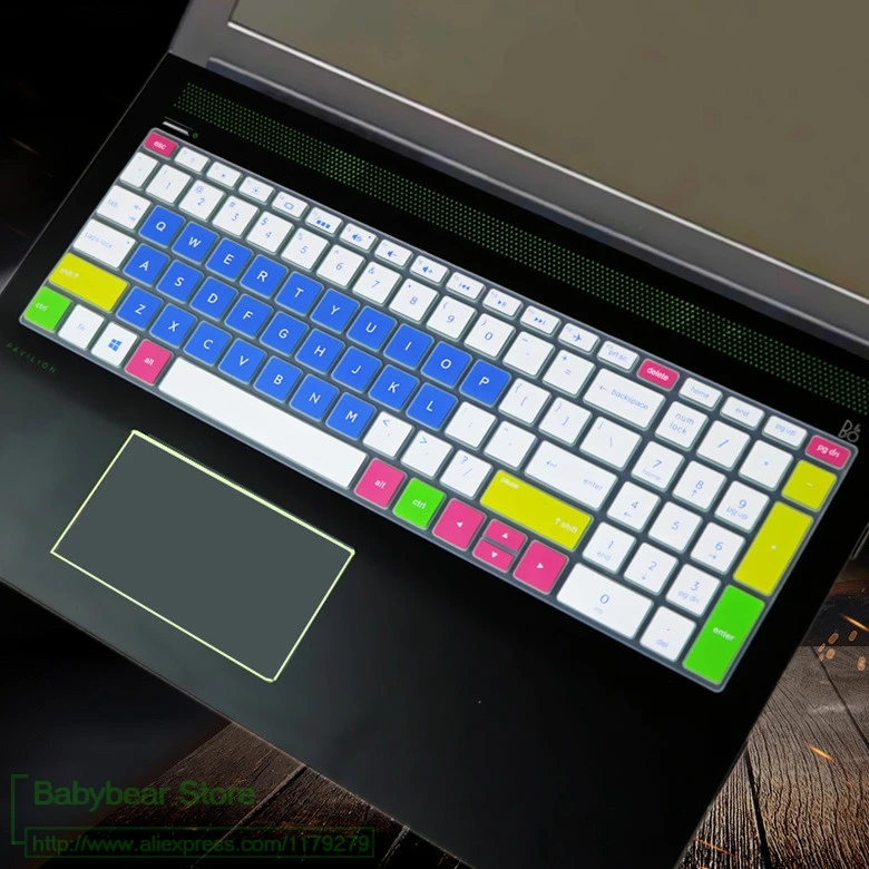 Клавиатура Защитная крышка 15,6 дюймов для ноутбука Hp Pavilion 15 15-Cx0144tx 15-CX0212tx 15-cx0056wm 15-cx0009ne 15-cx0140tx 15-Cx серии