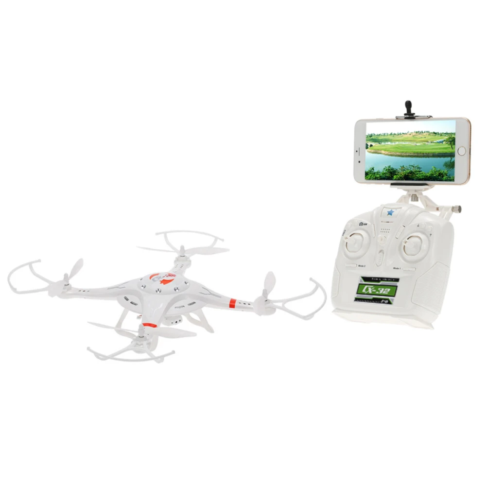 Cheerson CX-32W 4CH Wifi FPV RC Дрон с 1.0MP HD камерой RC Квадрокоптер с одним ключом посадка/взлет