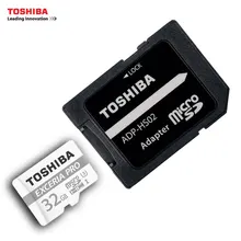 TOSHIBA 32GB 64GB MicroSD MicroSDHC MicroSDXC Card 95MB/S Class 10 UHS-1 U3 TF Memory Card Free adapter