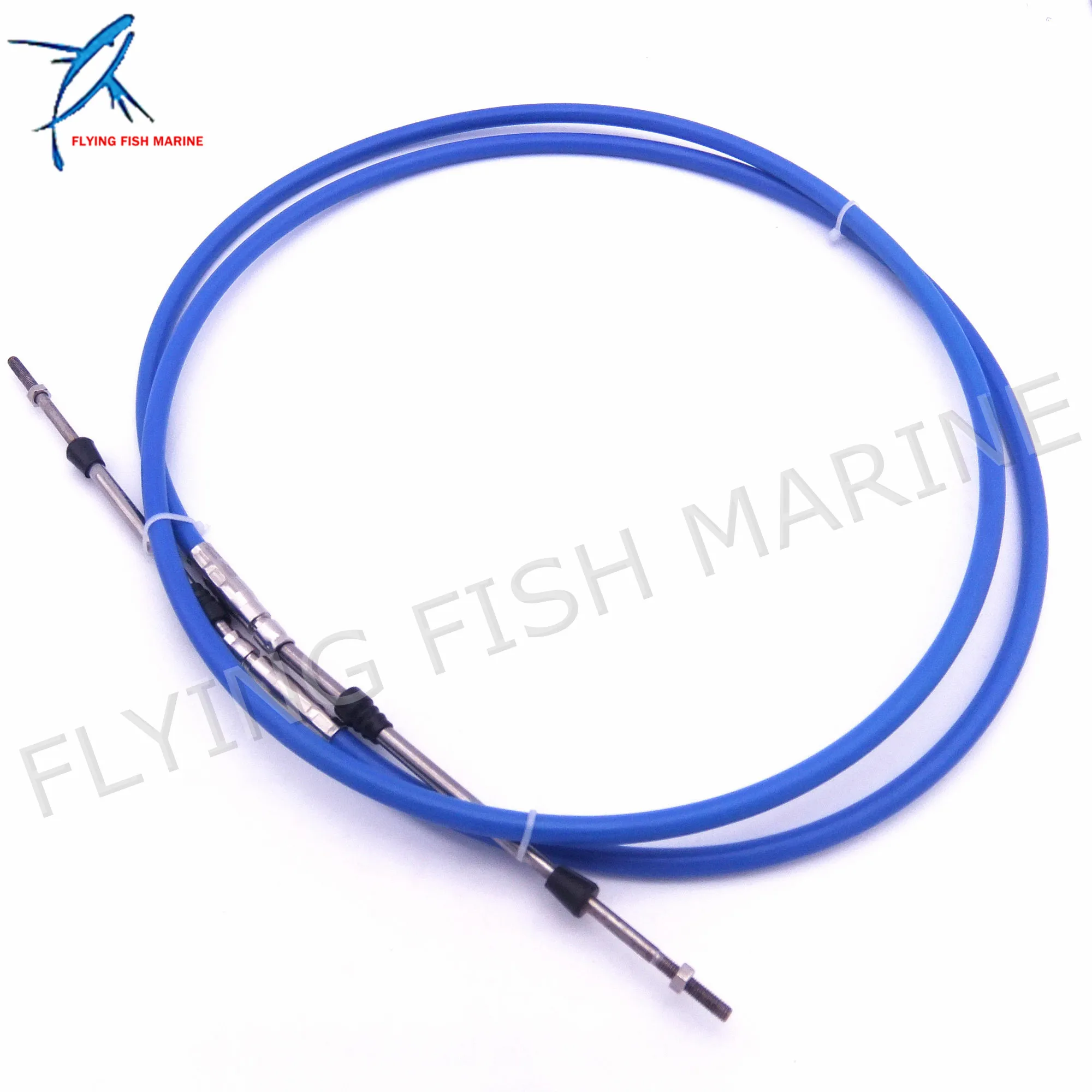 2pcs 10/' Marine Boat Throttle Shift Control Cable for Yamaha Motor Outboard