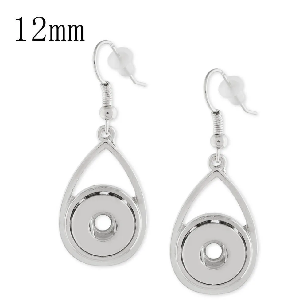 

Partnerbeads Ethnic Bohemia Silver Color Jewelry Ear Clip Stud Earring Geometric Simple Drop Earrings For Women used with Snaps