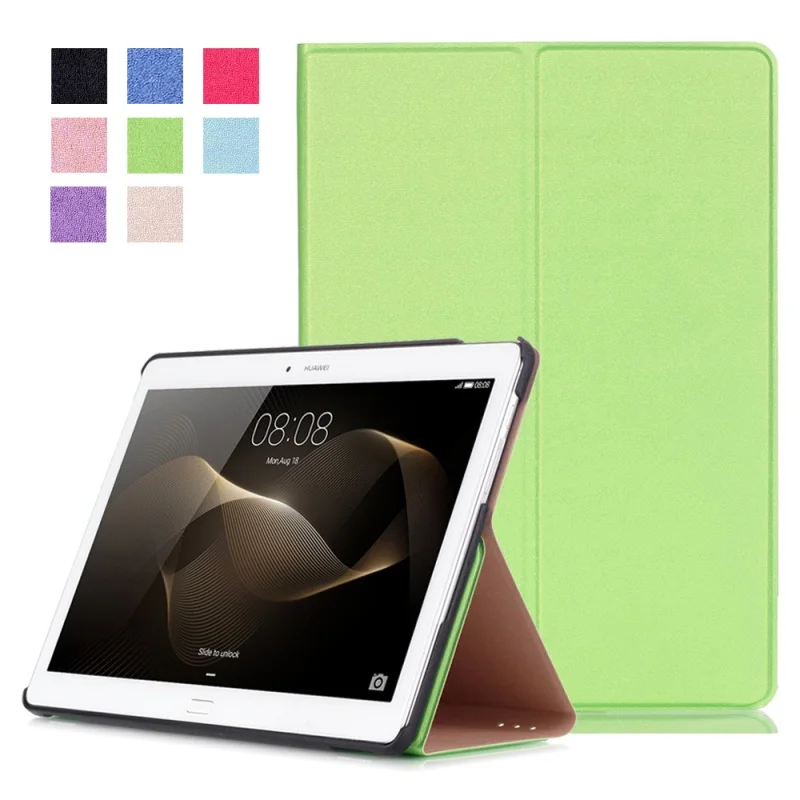 bilder für Smart leder case standplatz-abdeckung für huawei mediapad m2 10.0-grün bilder für Smart leder case standplatz-abdeckung für huawei mediapad m2 10.0-grün