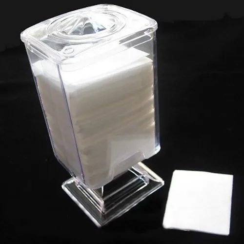 Makartt макияж ватный диск коробка для удаления ногтей бумага держатель для протирания Контейнер чехол для хранения прозрачный макияж F0217
