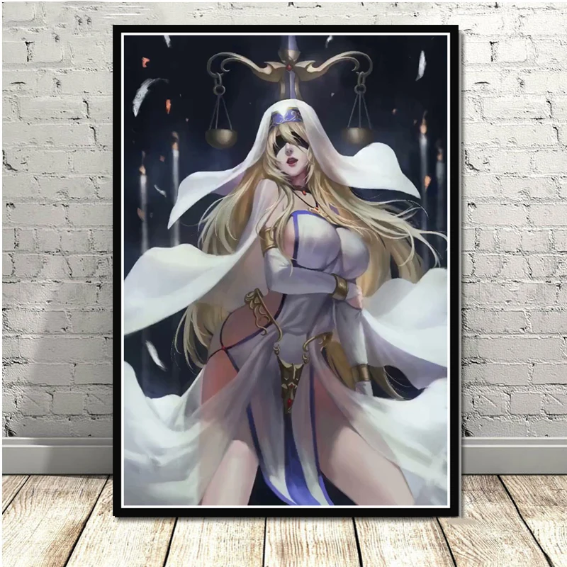 

Posters and Prints Goblin Slayer Cute Sexy Girl Anime Poster Wall Art Picture Canvas Painting for Room Home Decor