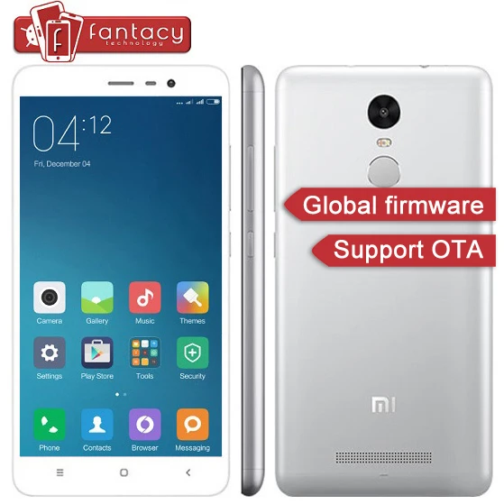 Original Golbal Version Xiaomi Redmi Note 3 Pro Prime Special Edition Snapdragon650 3G RAM FDD LTE 4G 16MP 5.5" MIUI Cell Phone