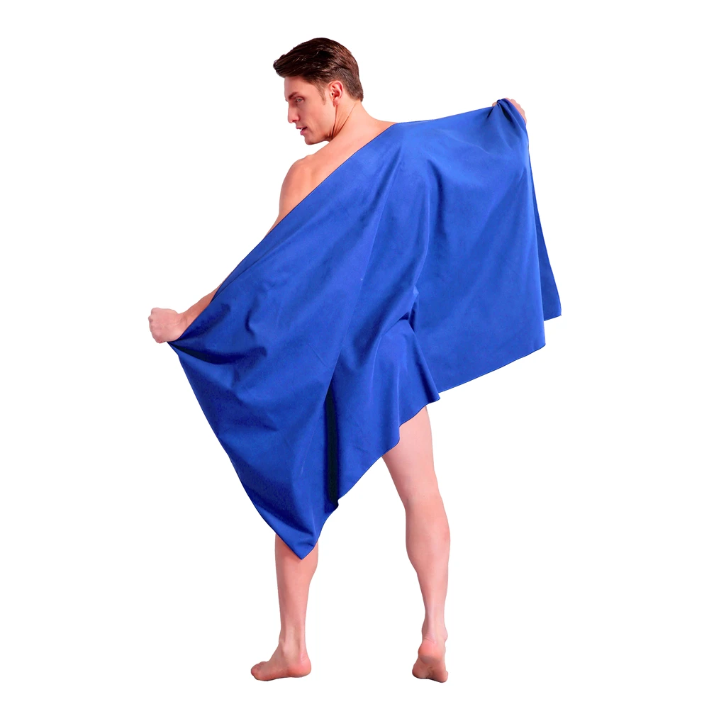 2 шт./компл. полотенце из микрофибры для путешествий быстро высыхающее полотенце; мягкая; Приятная супер абсорбент идеальное пляжное полотенце с bagfor тренажерный зал yoga Органайзер
