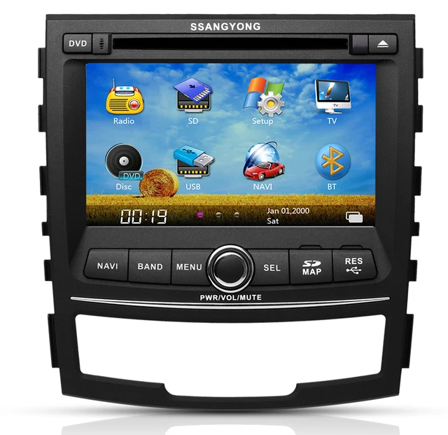 New arrival for SSANGYONG Korando Car DVD Player GPS Navi Car radio