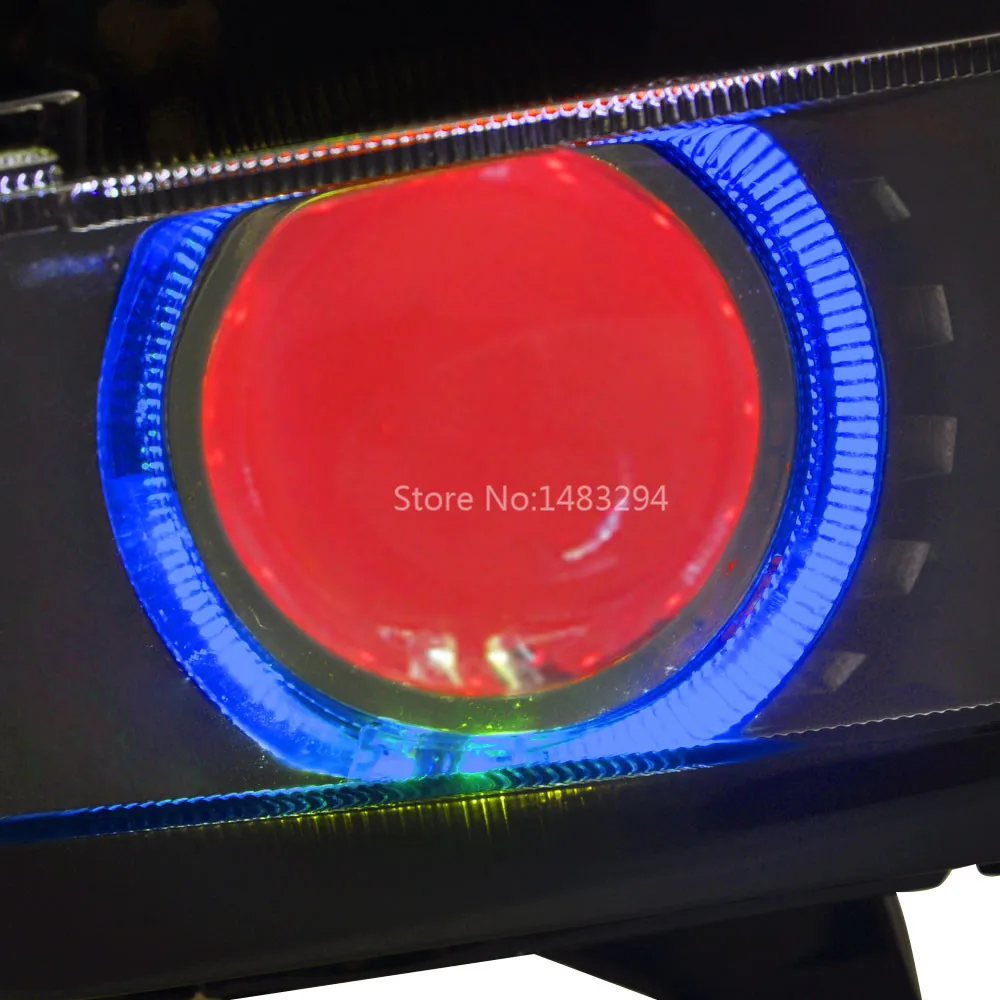 Пользовательские HID проектор фары в сборе синие глаза ангела красные глаза демона для Honda CBR600RR CBR 600RR 600 RR 2013-2018