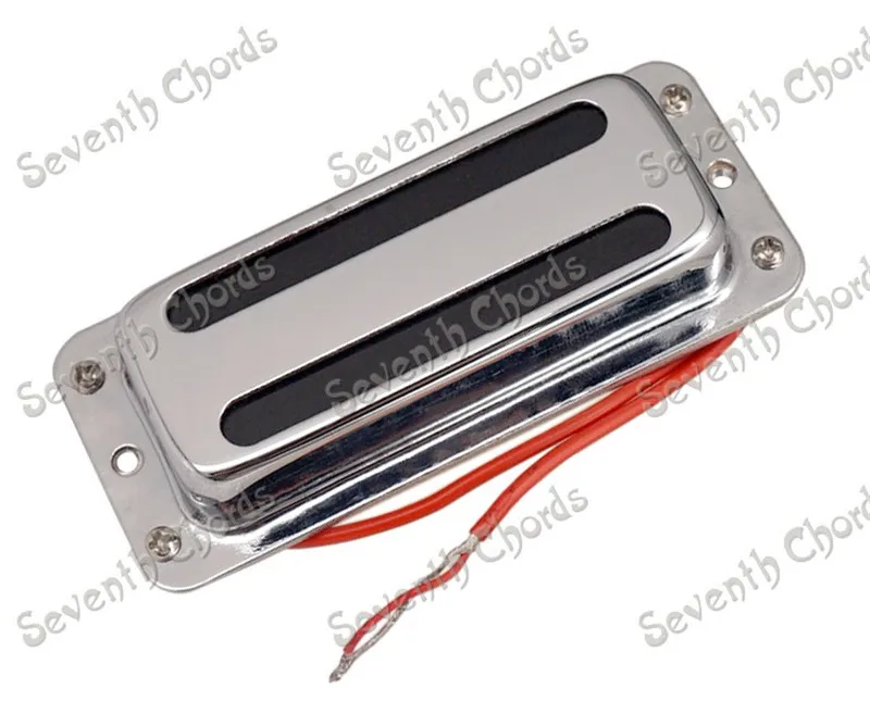 QHX 6 سلاسل الغيتار لاقط Humbucker مع النحاس غطاء الكروم 2 قطع الغيتار الاكسسوارات أجزاء الموسيقية أداة