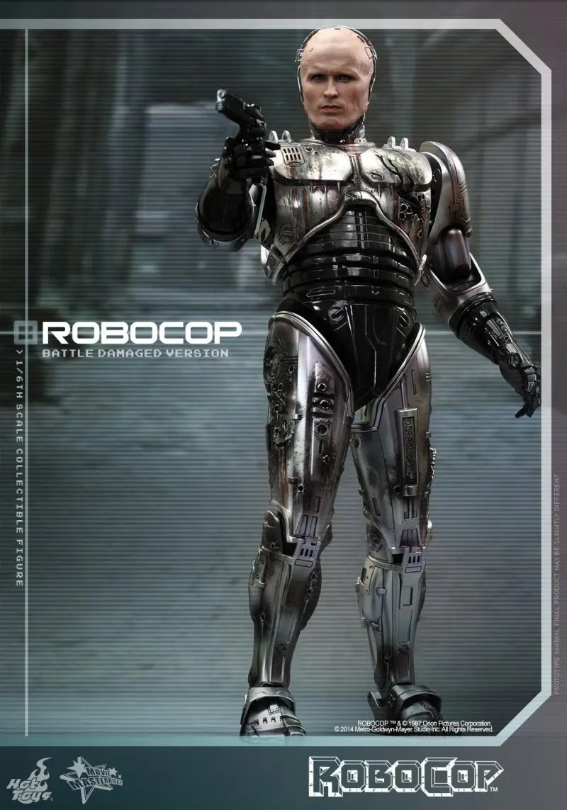 

Hot Toys MMS265 RoboCop: 1/6th scale RoboCop (Battle Damaged Version) Collectible Figure Specification