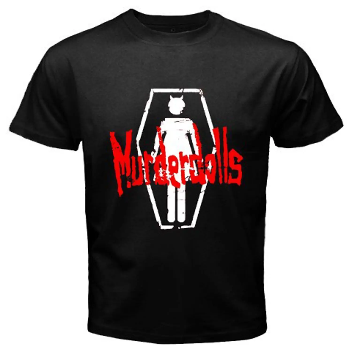 Murderdolls Horror Punk Band Printed T-Shirt Pure Cotton Men top tee | Мужская одежда