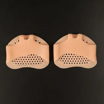 

New Portable Silica Gel Forefoot Metatarsal Pads Forefoot Metatarsal Orthotics Foot Massage Anti-slip Forefoot Supports