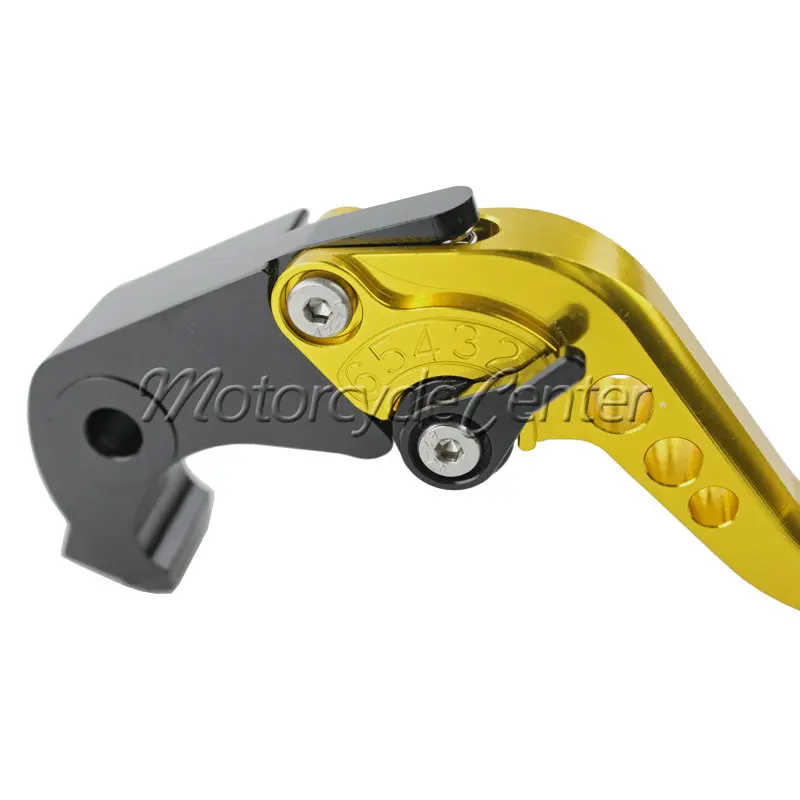 Короткие Рычаги тормозной муфты с ЧПУ для Ducati Monster S2R 1000 900 S4 S4R ST4 ST3 S ABS Gold рычаг