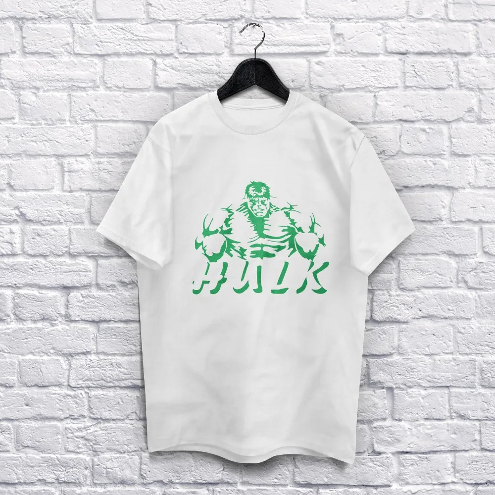 

2019 summer print anime children streetwear hulk superhero t-shirt short sleeve Simple harajuku Men's and women's t-shirts