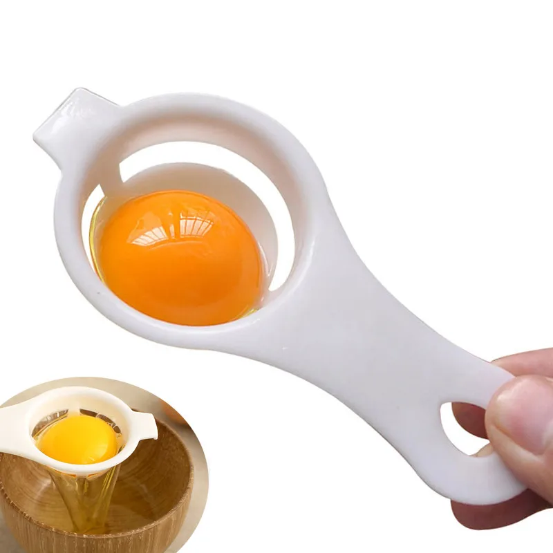 

2pcs Creative Kitchen Egg Yolk Separator Protein Dividers Food-grade Egg Separator Tools Cooking Gadgets Drop Shipping