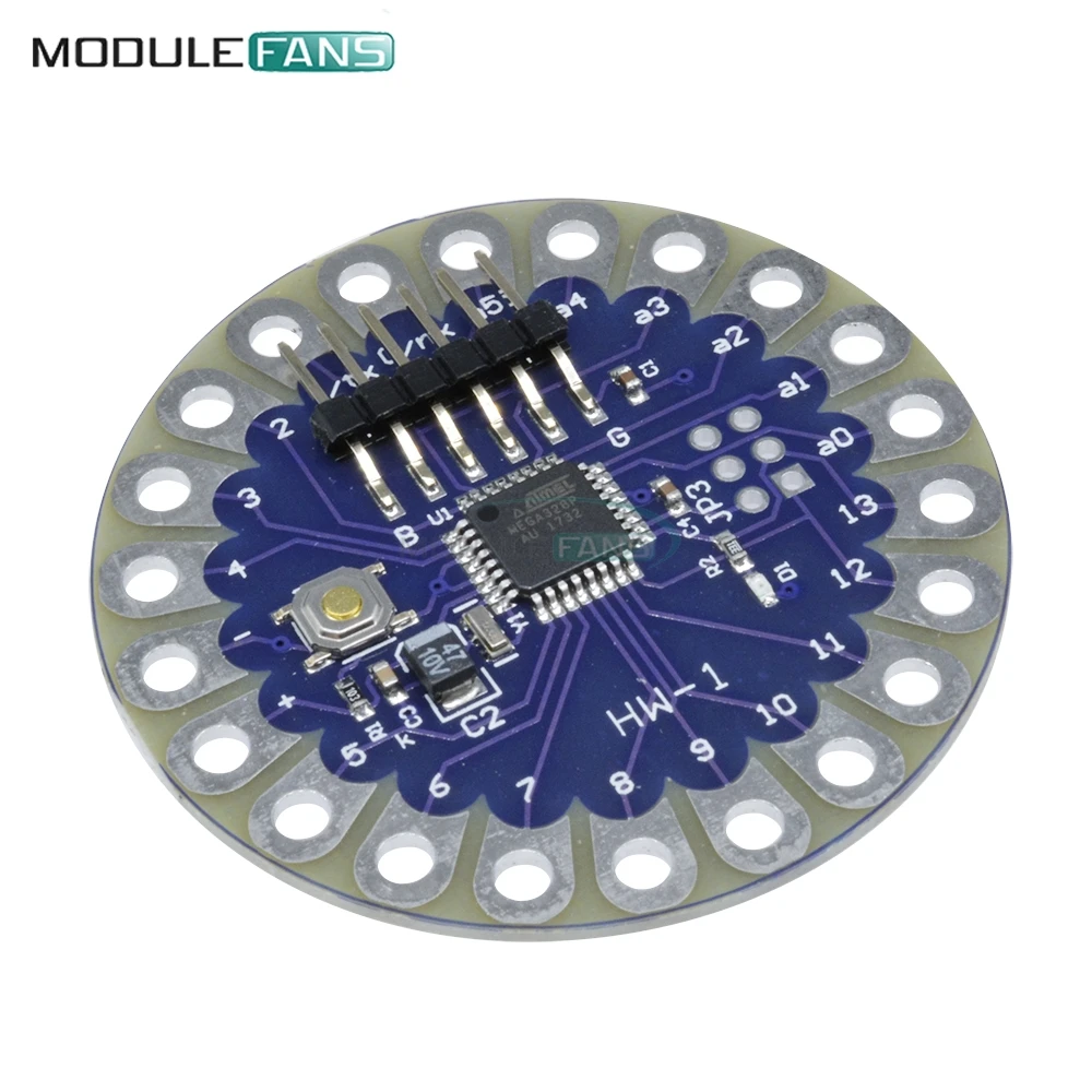LilyPad 328 ATmega328P Микроконтроллер плата модуль основной платы для Arduino совместим с IDE
