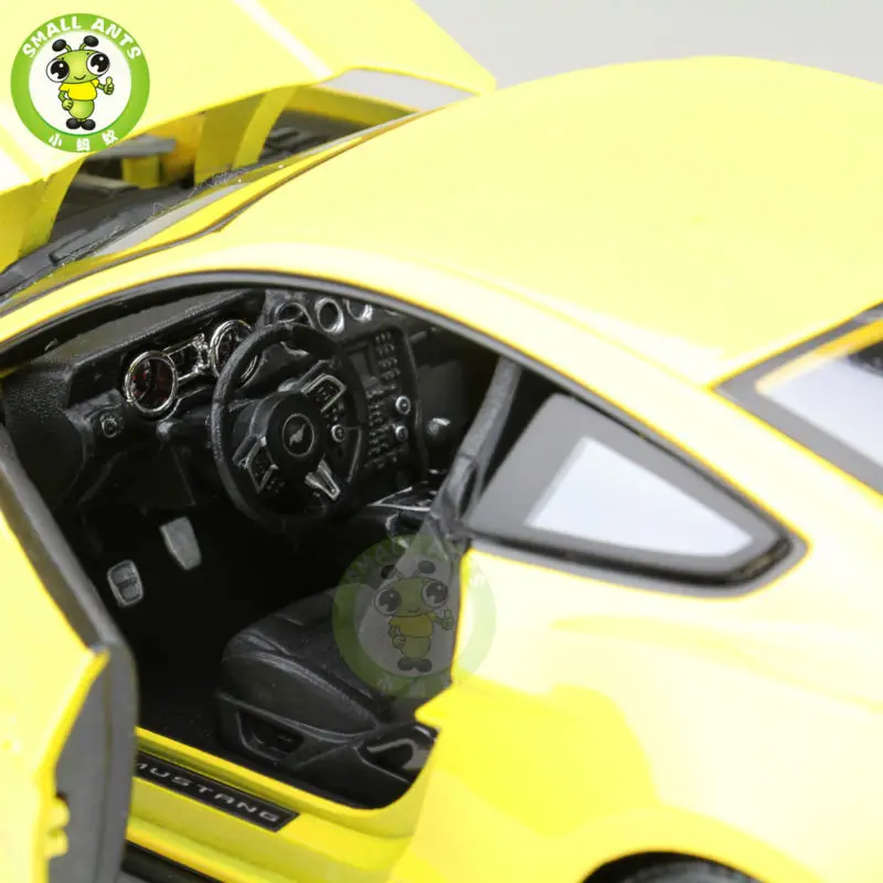 1:18 2015 Ford Mustang GT 5 0 литая модель автомобиля игрушки для детей подарки желтый maisto