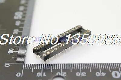 

20pcs 28 Pin DIP SIP Round IC Sockets Adaptor Solder Type Narrow
