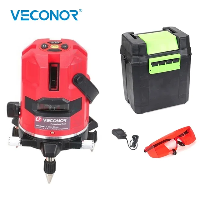 Best Offers Laser Level 5 Lines 6 Points Special Laser 635nm Slash Function Vertical Horizontal Self leveling Cross Line Measuring Tools Best Offers Laser Level 5 Lines 6 Points Special Laser 635nm Slash Function Vertical Horizontal Self leveling Cross Line Measuring Tools