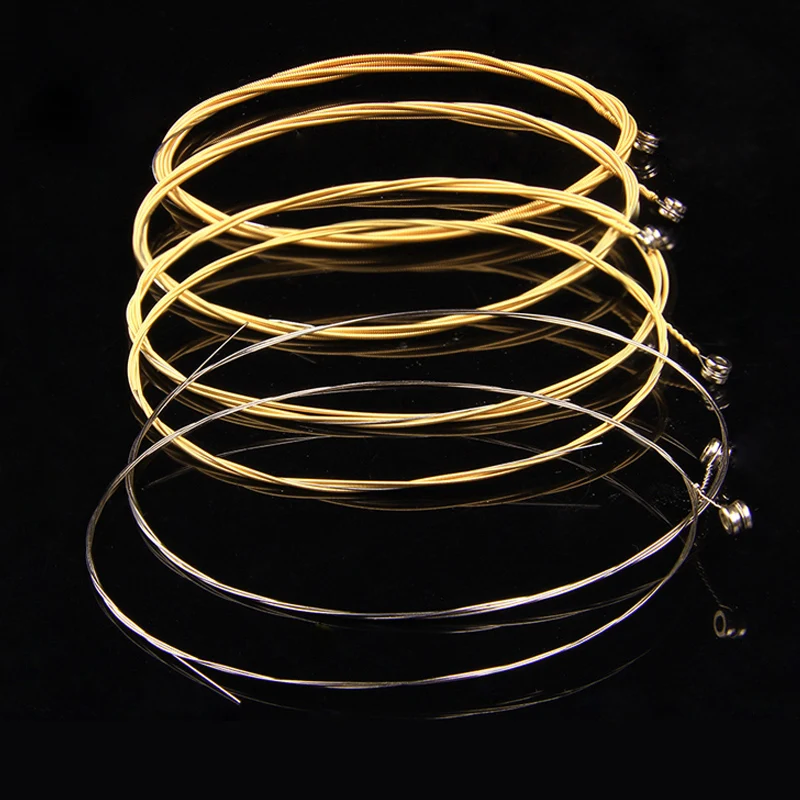 

Acoustic Guitar Strings set 010 012 Musical Instruments Accessories Metal Acoustic Wound Guitar Steel Strings Accessories