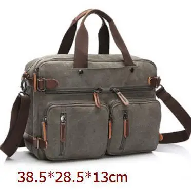 Z.l.d. Новая многофункциональная Повседневная Брезентовая сумка большого размера, деловой портфель, мужская сумка-тоут, сумка-мессенджер, мужские сумки, дорожная сумка - Цвет: photo color
