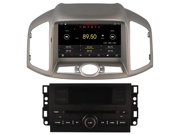Best Navirider car dvd player multimedia wifi android 8.1 gps navigation screen for CHEVROLET Captiva 2012-2013 headunit audio stereo 1