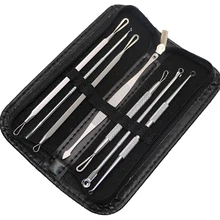 7pcs Black Head Acne Needle Remover Pimple Blemish Extractor Stainless Steel Remover Needles Acne Extractor Spot Cleaning Tool 7pcs Black Head Acne Needle Remover Pimple Blemish Extractor Stainless Steel Remover Needles Acne Extractor Spot Cleaning Tool
