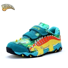 Dinoskulls Children Kids Boys Shoes Sneakers Mesh Breathable Sport Shoes 2017 Running Sneakers Casual 3D Dinosaur Shoes