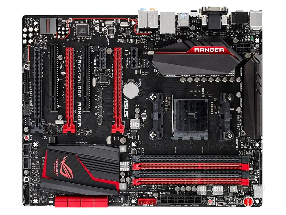 ASUS CROSSBLADE RANGER A88X настольный компьютер ROG игровая доска FM2+ 90% Новинка