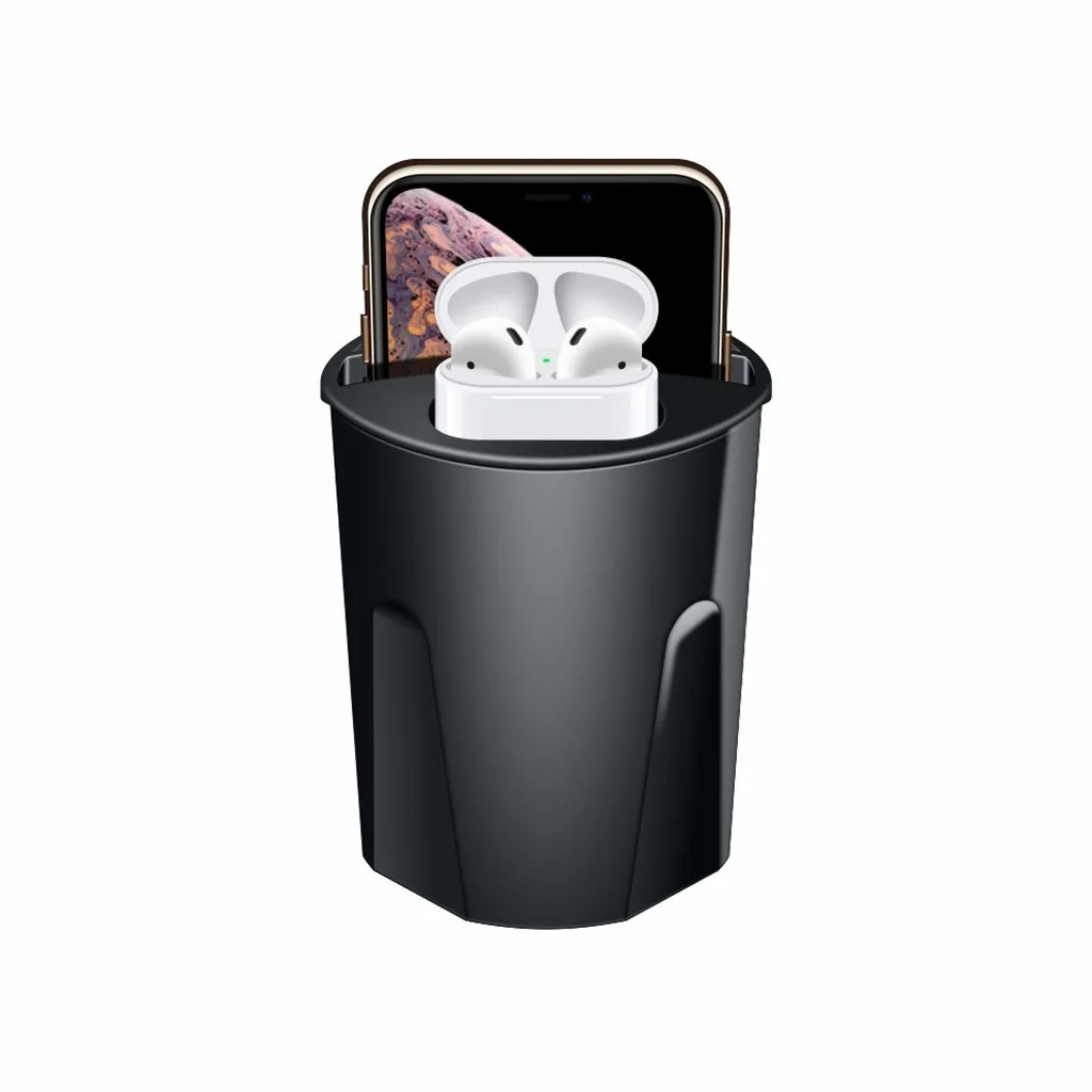 10 Вт автомобильное беспроводное зарядное устройство с USB выходом 4 в 1 для iPhoneXS/XR/XS