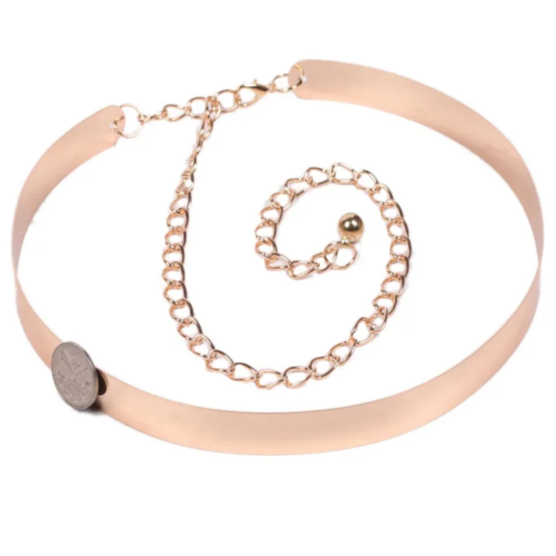 gold sequin belt