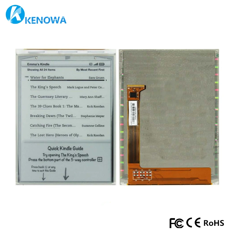 

New 6" inch case ED060SCN ED060SCN(LF) T1 LCD Screen For Amazon kindle 5 E-book reader lcd Display