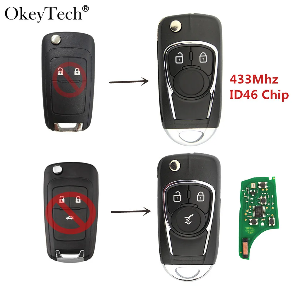 Remote KEY FOR OPEL