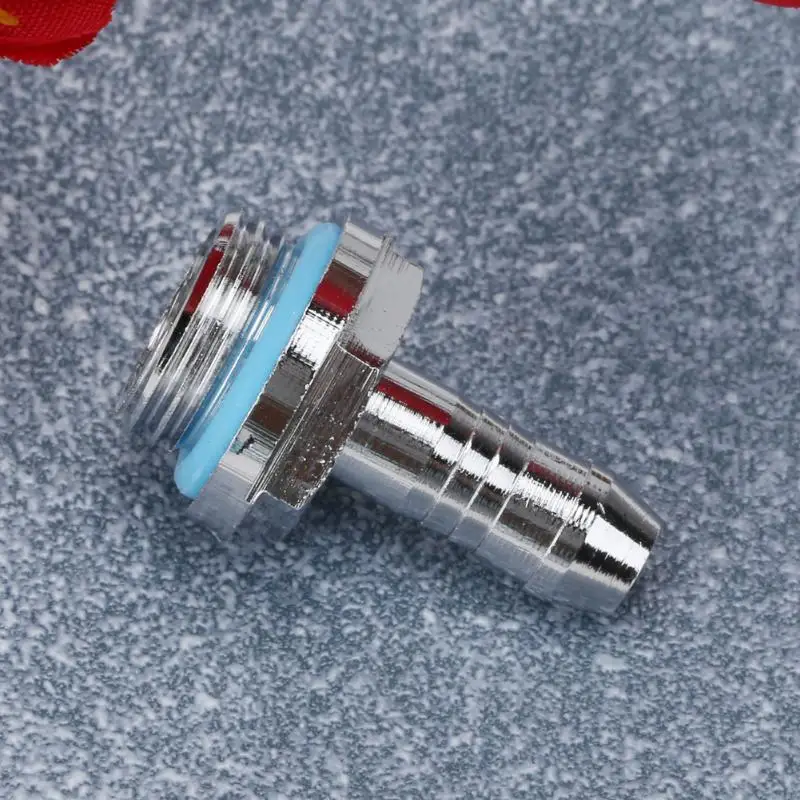 G1/4" Brass Thread Soft Tube Hose Connector For PC Water Cooling System Accessory 6mm,7.2mm,9mm,11mm Outer Diameter extender fitting,angled adapter fitting,water cooling fitting