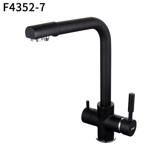 FRAP Kitchen Faucet 5 color brass kichen sink faucet water mixer taps with filtered water mixer cold and hot water tapware - Цвет: F4352-7