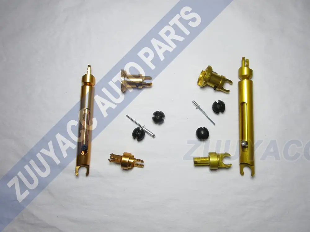 

A SET Alloy Bonnet Struts Buckle Cover Hood Lock Cylinder Tie Rod Connecting Rod Strengthen Type for Ford Focus MK2