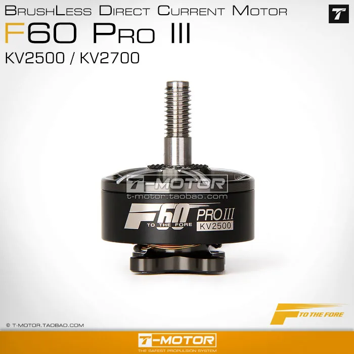 Новое поступление T-motor Tmotor F60 PRO III 2207 1750/2500/кв бесщеточный Электрический двигатель для гоночного дрона FPV рама для фристайла