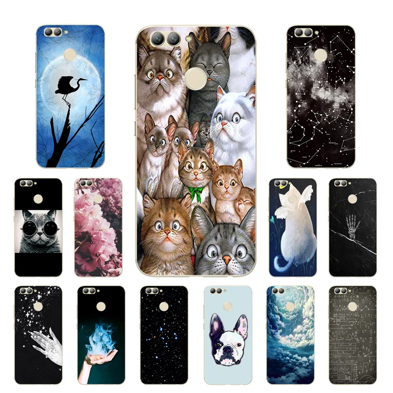5.0'' Cover for Huawei Nova 2 Case Hand Printing Fundas Coque Phone Cases Soft Silicone Shell Nova2 |